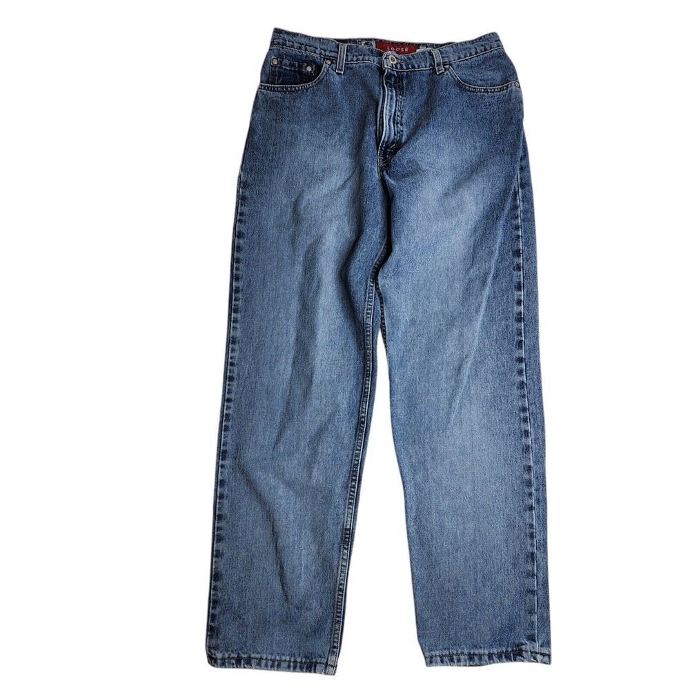 Vintage Levi's‎ Silvertab Loose Denim Jeans High Rise Women's Size 14